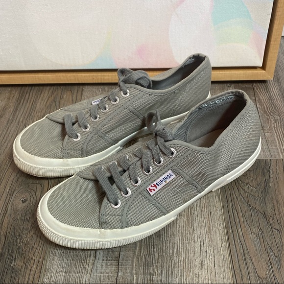 leather superga white